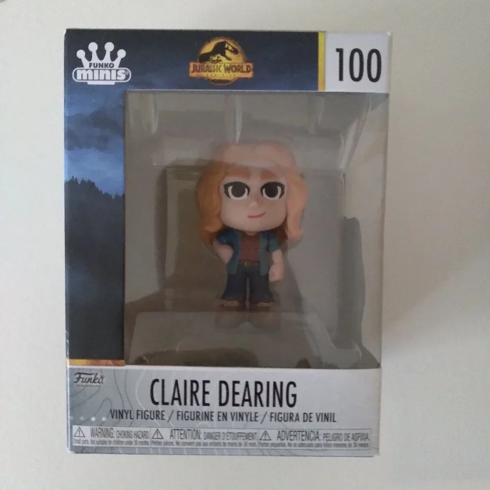NIB Jurassic Park Claire Dearing Funko Mini